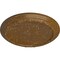 Ekena Millwork Carlsbad Ceiling Medallion (Fits Canopies up to 14 1/4"), 19 1/2"OD x 1 3/4"P, Smokey Topaz Crackle CM19CASTC - alternate 2